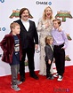 Jack Black con su hijo Samuel Black junto a Kate Hudson y sus hijos en ...