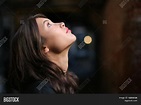 Woman Looking Upwards Image & Photo (Free Trial) | Bigstock