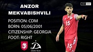 EXCLUSIVE: Anzor Mekvabishvili | FC Dinamo Tbilisi | CDM - YouTube