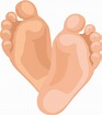 Baby feet clipart. Free download transparent .PNG | Creazilla