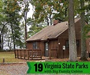 19 Virginia State Parks with Big Family Friendly Cabins | Cabin rentals ...