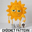 SLEEPY SUN Crochet pattern, PDF Digital Download, DIY Amigurumi SUN ...