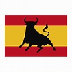 Bandera de España con Toro. La Tienda de España