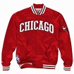 Mitchell & Ness Chicago Bulls Third Quarter Satin Button-Up Jacket ...