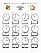 4 Best Images of Printable Clock Worksheet Telling Time - Telling Time ...