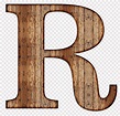 R ilustración, mayúscula de madera r, diverso, alfabeto png | PNGEgg