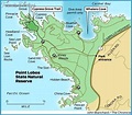 Point Lobos Hiking Trails Map - TravelsFinders.Com