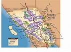 Map Of Wineries In Sonoma County California Printable Maps | Images and ...