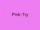 Letra traducida al español de Try Pink - YouTube