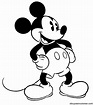 Dibujos de Mickey Mouse para Colorear