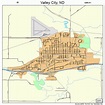 Valley City North Dakota Street Map 3881180