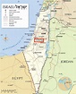 Jerusalén en un mapa - Jerusalén en el mapa (Israel)