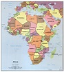 Large detailed political map of Africa with all capitals – 1982 ...