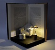 Diorama - Book Paper Diorama with light - Great Comfort on Behance