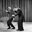 Jerry Lewis and host Ed Sullivan dance on "The Ed Sullivan Show ...