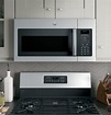GE 1.7 Cu. Ft. Over-the-Range Microwave with Sensor Cooking Stainless ...