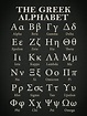 Greek Alphabet Poster Printable - Printable Word Searches