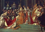 Jacques-Louis David - La unción de Napoleón y coronación de la ...