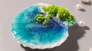 UV Resin Crafts - UV Resin Ideas With Pigments | DIY Ocean Resin ...