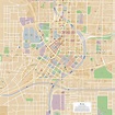 Map Of Downtown Atlanta Ga - Washington State Map