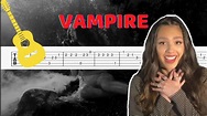 Vampire - Olivia Rodrigo Guitar TAB/Tutorial - YouTube