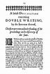 Petty 1648 Double Writing : William Petty : Free Download, Borrow, and ...