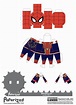 Spider-Man: No Way Home - Integrated Suit Paperized | Paperized Crafts ...
