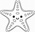 Starfish Coloring Pages - ColoringBay