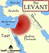 Map of the Levant (Illustration) - World History Encyclopedia