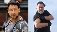 El espectacular cambio físico de Russell Crowe: Del imponente Gladiator ...