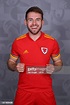 Rhys Norrington-Davies of Wales poses during the official UEFA Euro ...