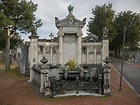 Tomb of the Lumière brothers in the New Guillotière Cemetery in Lyon ...