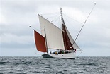 Le thonier à voile Biche entame un tour de Bretagne chargé de fret ...