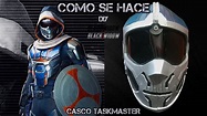 Como Se Hace: Casco Taskmaster - Black Widow - Marvel Goma Eva DIY ...