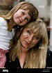 Helen Lederer actress and comedian with her daughter Hannah Stock Photo ...