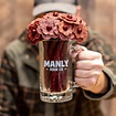 Beef Jerky Flowers + Beer Mug "Vase" 🥩 // Manly Man Co®