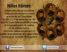 13 De Septiembre Niños Heroes De Chapultepec - Niños Relacionados