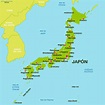 Mapa de Japón - datos interesantes e información sobre el país