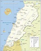 Political Map of Lebanon - Nations Online Project