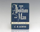 The Abolition of Man C.S. Lewis First Edition