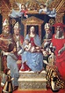Ludovico Sforza with his family by Master of Pala Sforzesca in 1494 ...