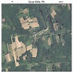 Aerial Photography Map of Guys Mills, PA Pennsylvania