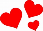 Three Red Hearts transparent PNG - StickPNG