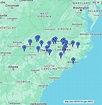 North Carolina - Google My Maps