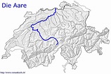 Fluss Reuss Karte
