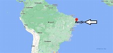 ¿Dónde está Recife - ¿Dónde está la ciudad?