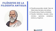 FILÓSOFOS más IMPORTANTES de la filosofía ANTIGUA - ¡RESUMEN CORTO!