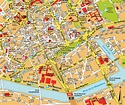 Nantes Map and Nantes Satellite Image