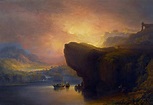 John Martin, classic art, painting, classical art, The City of God and ...