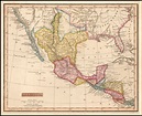 Mexico &c. . . . 1824 - Barry Lawrence Ruderman Antique Maps Inc.